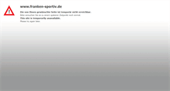 Desktop Screenshot of franken-sportiv.de
